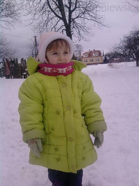 Natalka mała modelka :)