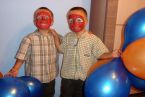 Pomalowane buźki, kolorowe baloniki, radość wielka - esencja urodzin!!