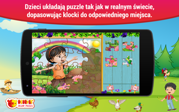 Puzzle dla dziewczynki