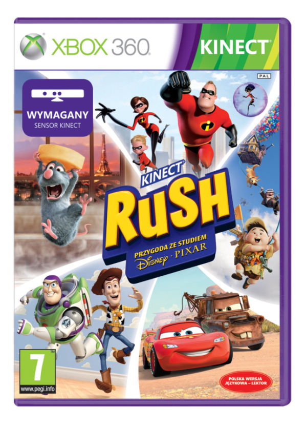 Kinect Rush: Przygoda ze studiem Disney Pixar! 99 PLN