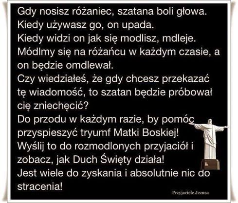 Ratunek w różańcu