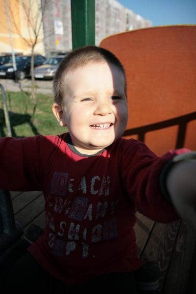 uśmiechnięty Dawid