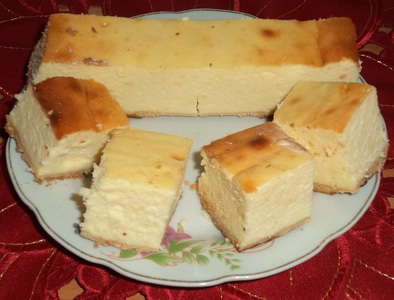 Sernik na kruchym cieście