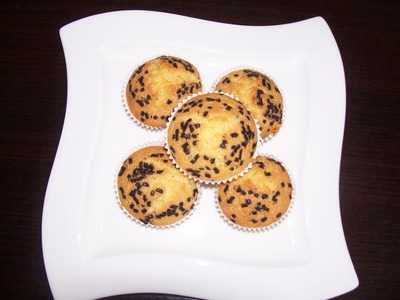 Muffinki z nutką cytrynowa i czekladową. 